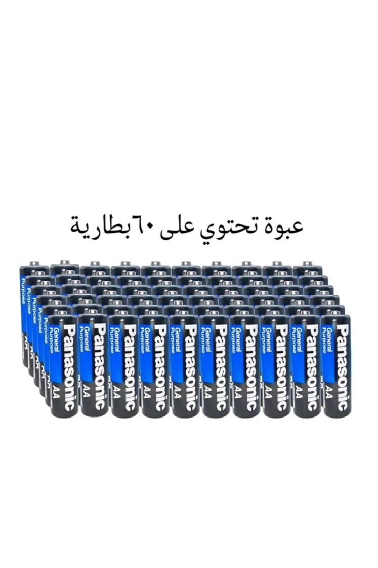 Panasonic Panasonic General Purpose AA Battery (60 Pieces) - Image 2