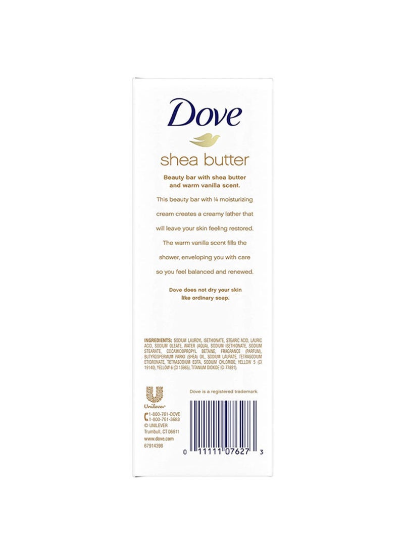 Dove - Pack Of 3 Shea Butter Bar Beige 135x3g - Image 1