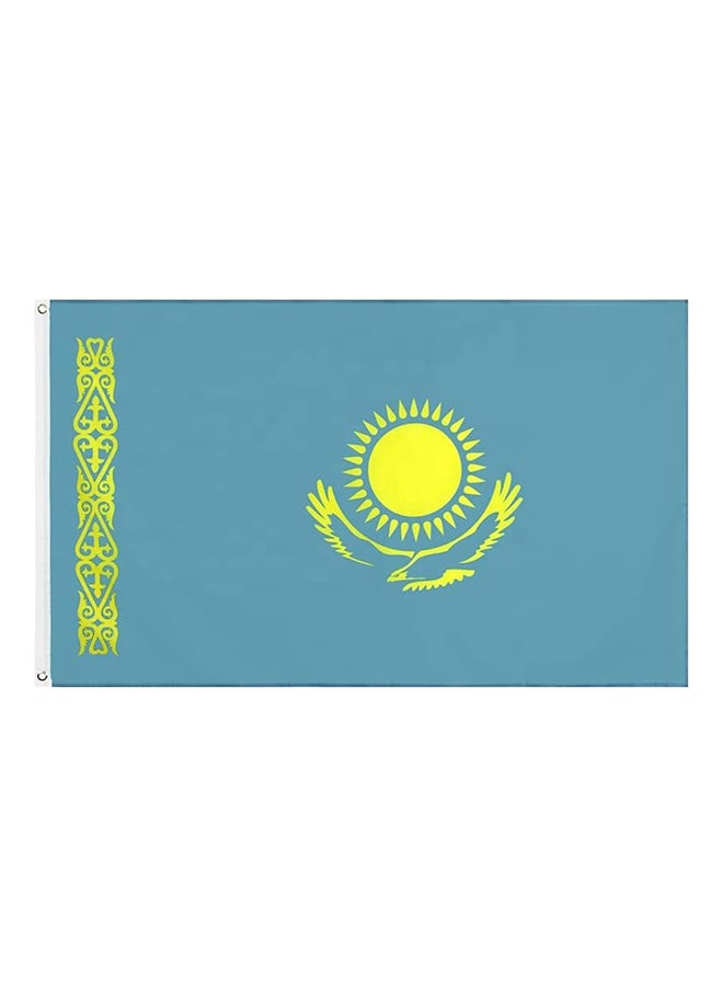 THE BABA Kazakhstan Flag 120X180Cm 4X6Ft  - Image 1