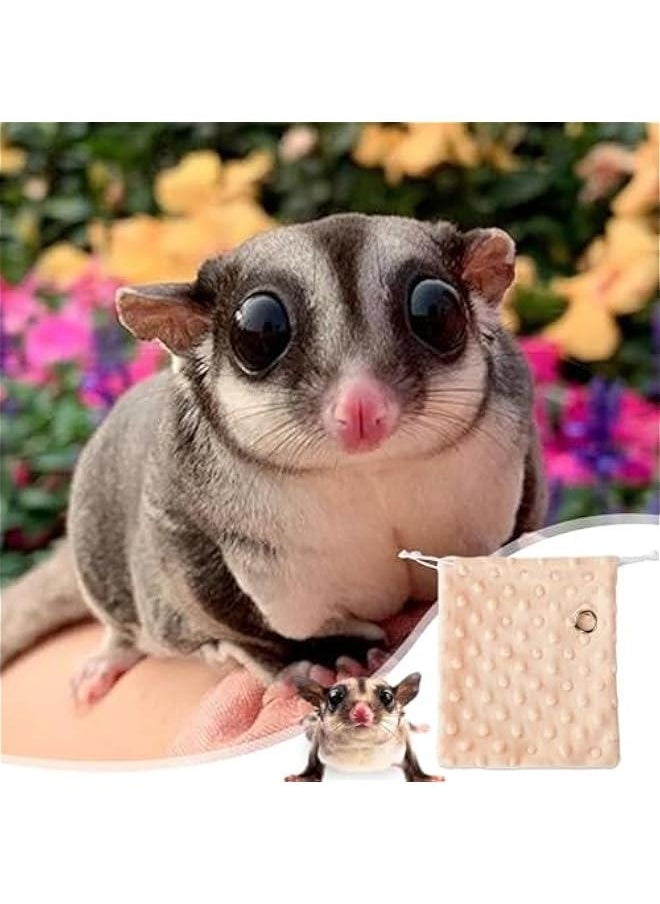 Generic Bonding Carry Pouch - Sugar Carrier Glider Bag, Sugar Gliders Sleeping Bag, Winter Sugar Glider Pet Sleeping Bag, Comfortable Sugar Gliders Sleeping Bag, Bonding Pouch Carrier Bag Sling for Small Pe  - Image 3