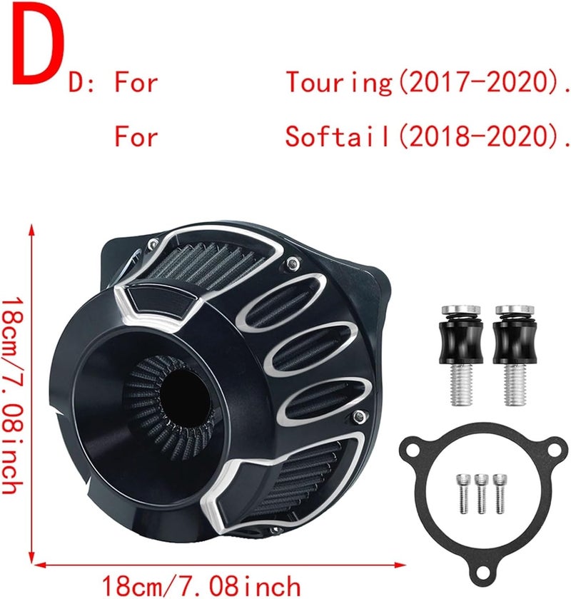 Wivplex Motorcycle CNC Air Cleaner Intake Filter - Image 2