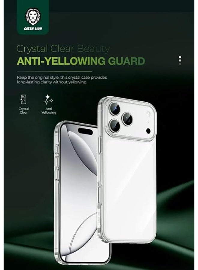 GREEN LION iPhone 17 Pro Delgado PC Case/ Waterproof/ Strong and handy/ lightweight /Anti Fingerprint/ HD Clarity - Orange - Image 3