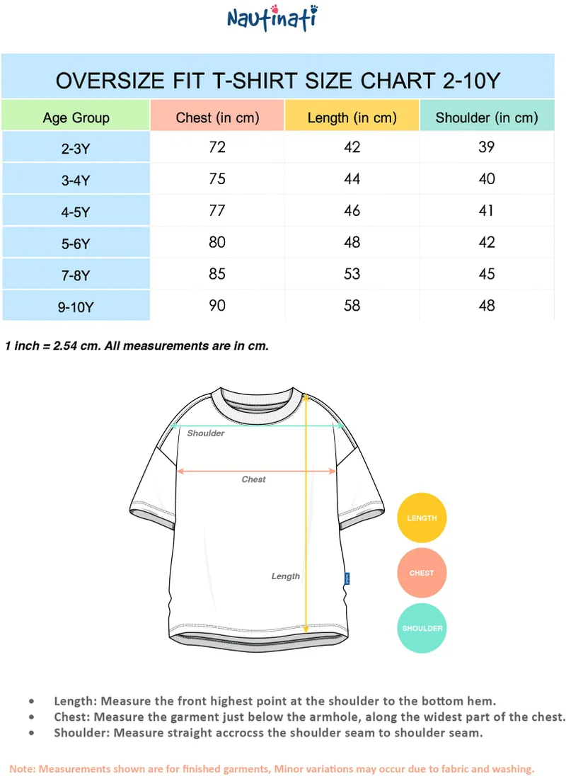Nautinati Nautinati Boys' Cotton Surfing Print T-shirt