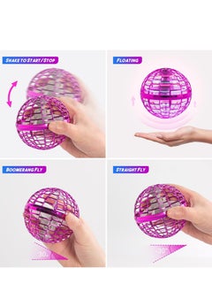 Rally Flexible Rechargeable Hand-controlled 360 Degree Color black Anti-collision LED Light Rolling Ball Toy  - Image 5