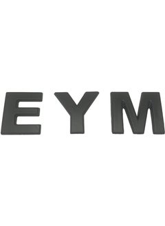 Eym Adhesive Letter 3.75 Cm Matte Black Price is for 1 Letter  - Image 3