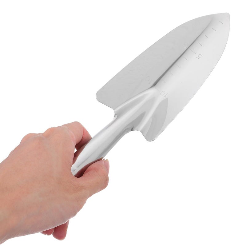 Stainless Steel Garden Trowel with Scale Hand Digging Spade for Planting - Image 5
