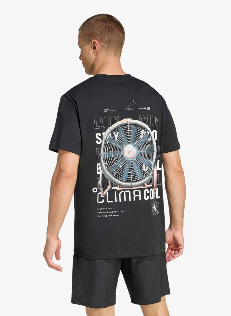 Adidas Climacool Tech Training Graphic T-Shirt