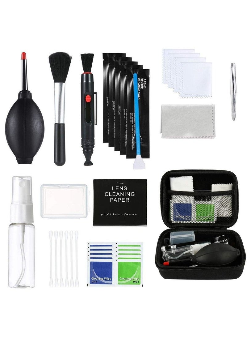 Digital Camera Cleaner Kit 46pcs/set Cleaning Kit Sensor DSLR Lens for Sony Fujifilm Nikon Canon SLR Cameras Clean Set (52pcs)  - Image 1
