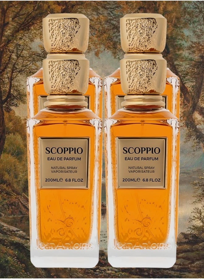 الماس للعطور 4 قطع عطر سكوبيو 200 مل  - Image 1