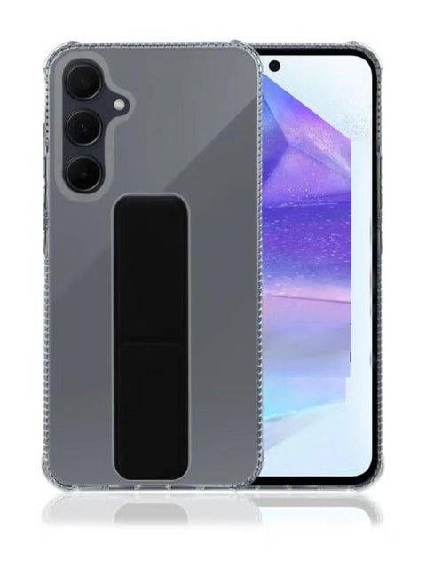 Transparent Mobile Case with Hand Handle for Phone A56