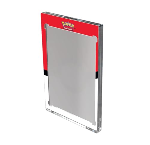 Ultra Pro - Single 35 Pt ONE-TOUCH Edge - Poké Ball Printed Magnetic Card Holder for Pokémon, Pokémon Card Display Case, Trading Card Display Case, TCG Card Storage, Sports Card Holder - Image 2