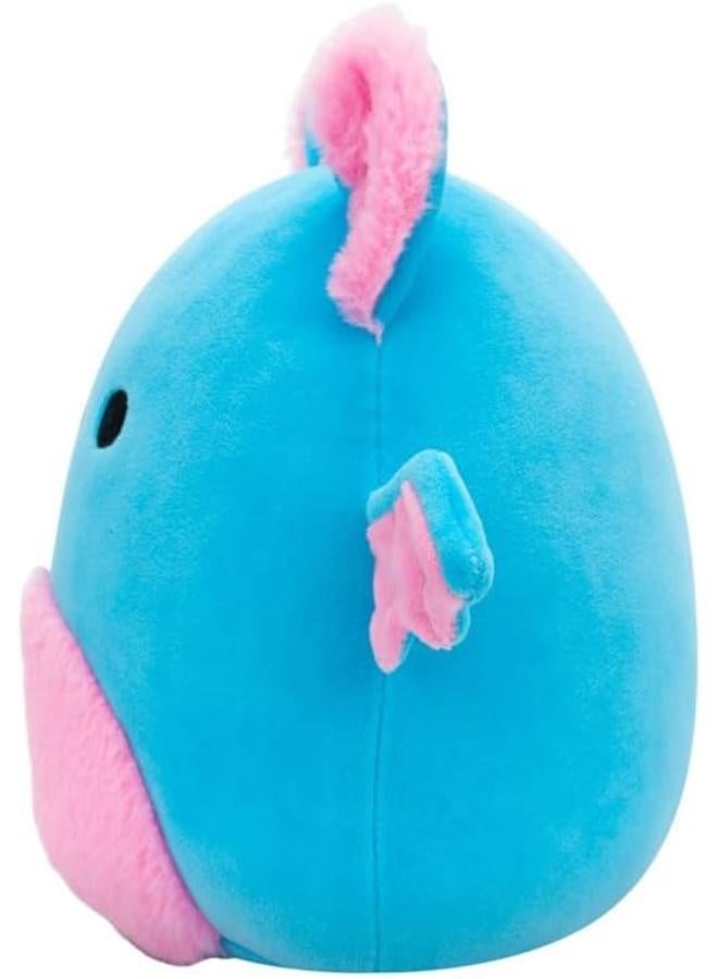 Jazwares Squishmallows - Fuzz-A-Mallows: Wildlife Squad - The Blue Fruit Bat - Boyle (12 Inch) (SQCR09319) - Image 3