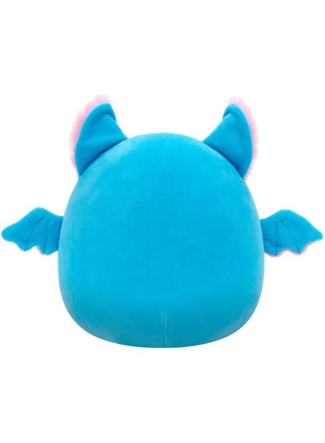 Jazwares Squishmallows - Fuzz-A-Mallows: Wildlife Squad - The Blue Fruit Bat - Boyle (12 Inch) (SQCR09319) - Image 2