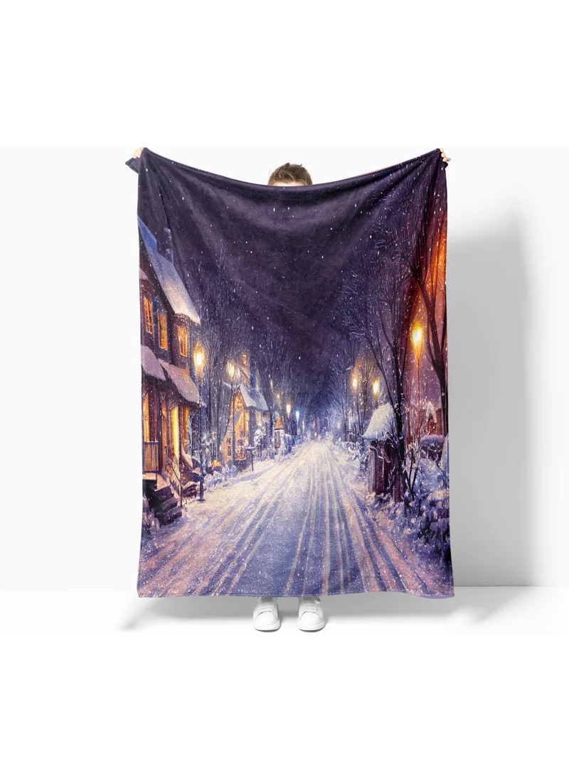 Eray Home Erays Home New Year & Christmas Patterned Polar TV Blanket