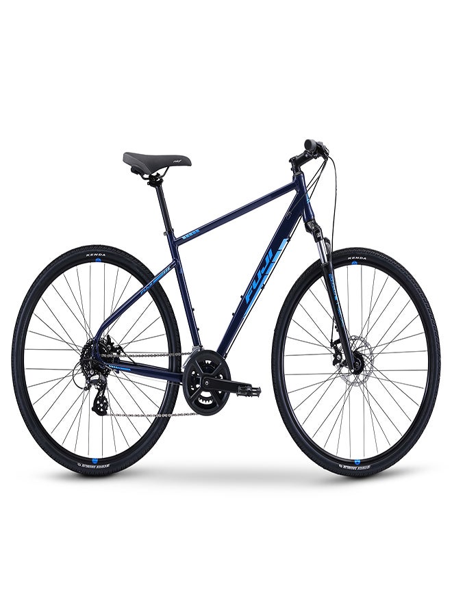Fuji Traverse 1.5 Bike | 21 Inch Wheel Size | 21 Speed | Blue Color - Image 2