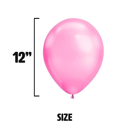 Just Party 1st Birthday Girl Decoration Set - 65-Piece Complete Party Decorations for Girls First Birthday - Pink Balloons, Foil Balloons, and DIY Decor Kit - Image 5