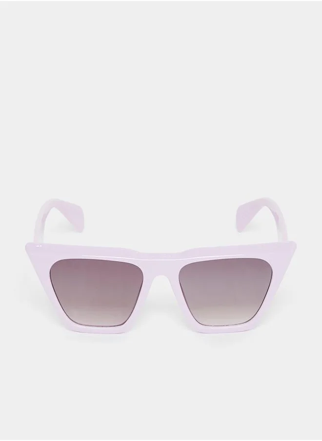 ستايلي Pointed Cat Eye Frame Sunglasses