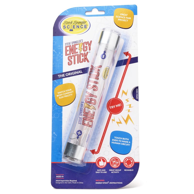 Steve Spangler Science Energy Stick â€“ Fun Science Kits for Kids to Learn About Conductors of Electricity, Safe, Hands-On STEM Learning Toy, Independent or Group Activity for Classrooms or Home - Image 1