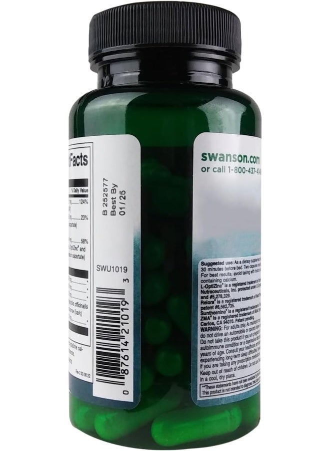 Swanson Sleep FRM W/L-THEANINE&MELATONIN 60C - Image 4
