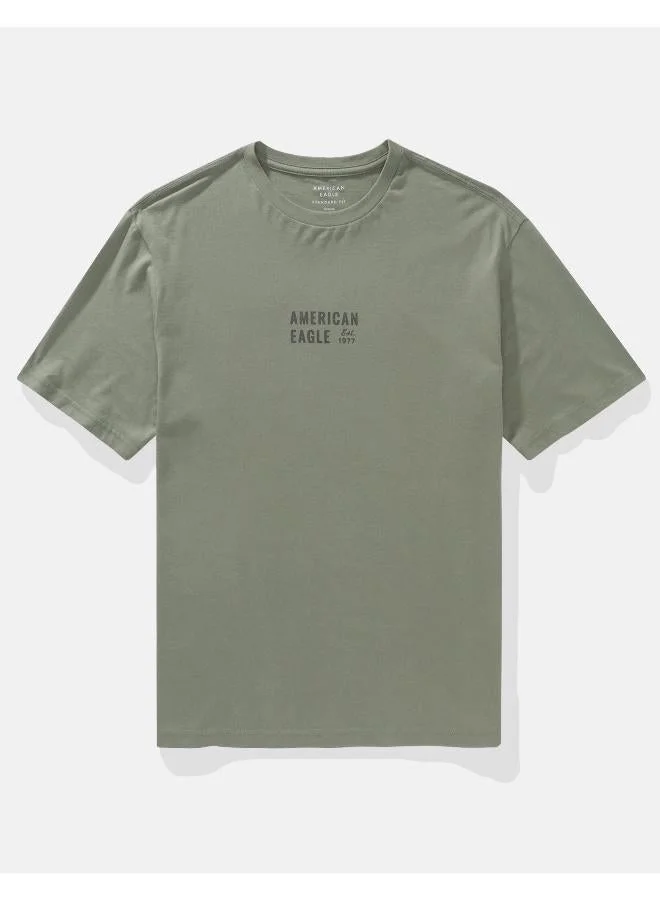 American Eagle AE Logo Graphic T-Shirt
