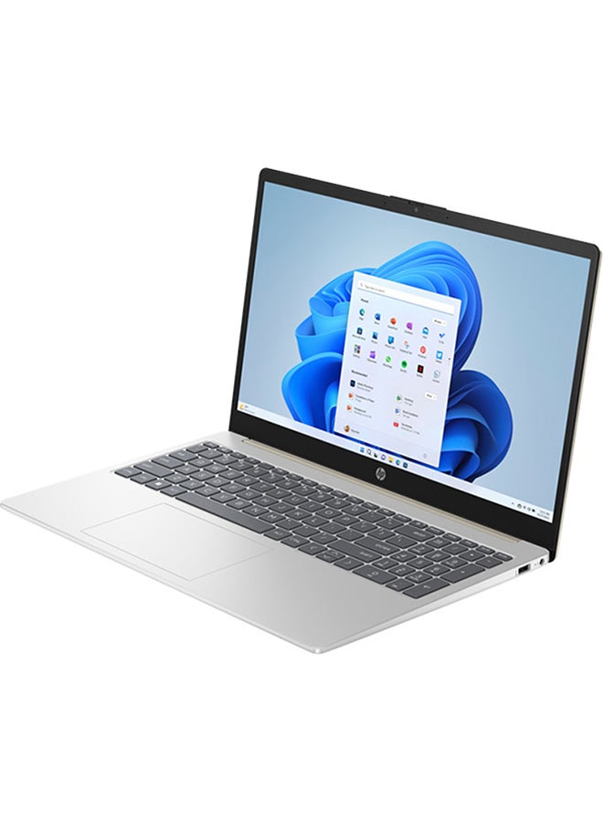 HP 15-FC0009NE (Upgraded Version) Laptop With 15.6-Inch Display, AMD Ryzen 5 7520U Processor/8GB RAM/512GB SSD / 8GB RAM/AMD Radeon Graphics/Windows 11 English/Arabic Silver - Image 4