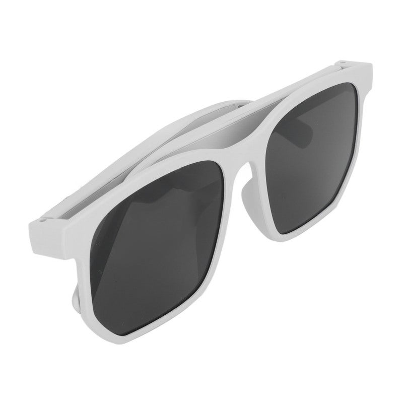 Bluetooth Audio Glasses: Gray White, Open Sound Design, Detachable Frame, Lightweight Smart Glasses With Speakers - Touch Control Calls, 8-Hour Battery Life, Comfortable Fit for Hiking, Running, Outdo - Image 5