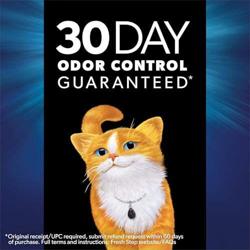 Fresh Step Clumping Cat Litter, Heavy Duty Advanced, Long Lasting 30-Day Odor Control with Odor Eliminating Carbon, 17.5 lb - Image 2