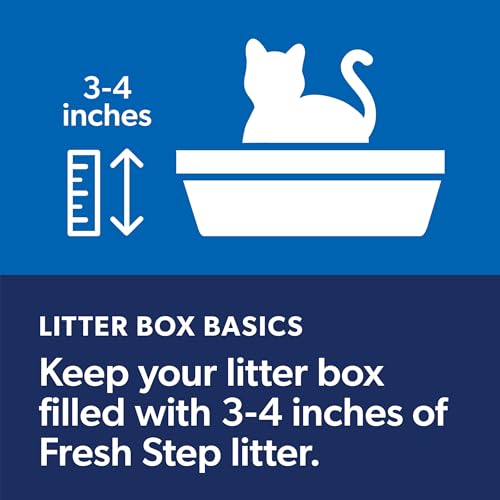 Fresh Step Clumping Cat Litter, Heavy Duty Advanced, Long Lasting 30-Day Odor Control with Odor Eliminating Carbon, 17.5 lb - Image 4