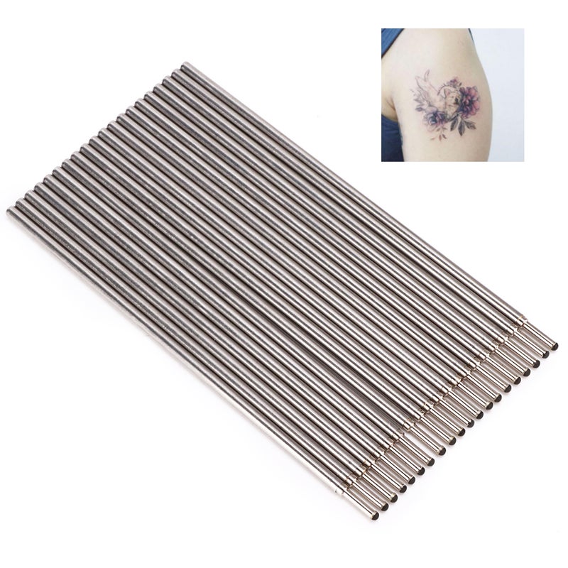 20pcs / Box Tattoo Skin Marker Pen Cores Microblading Marking Pen Refill AccessoryBlack - Image 5