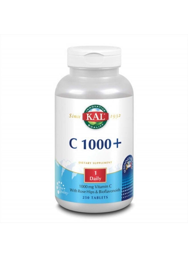 KAL C-1000 بلس، 250 قرص.