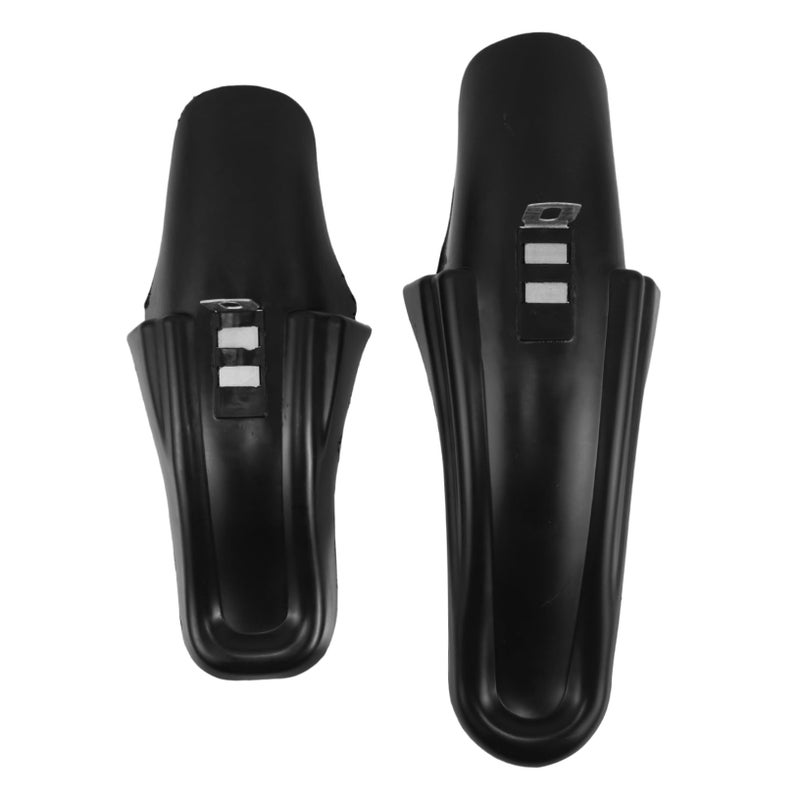 Front Bicycle Mudguard Easy Installation for Road Mountain Bike Black - Image 2
