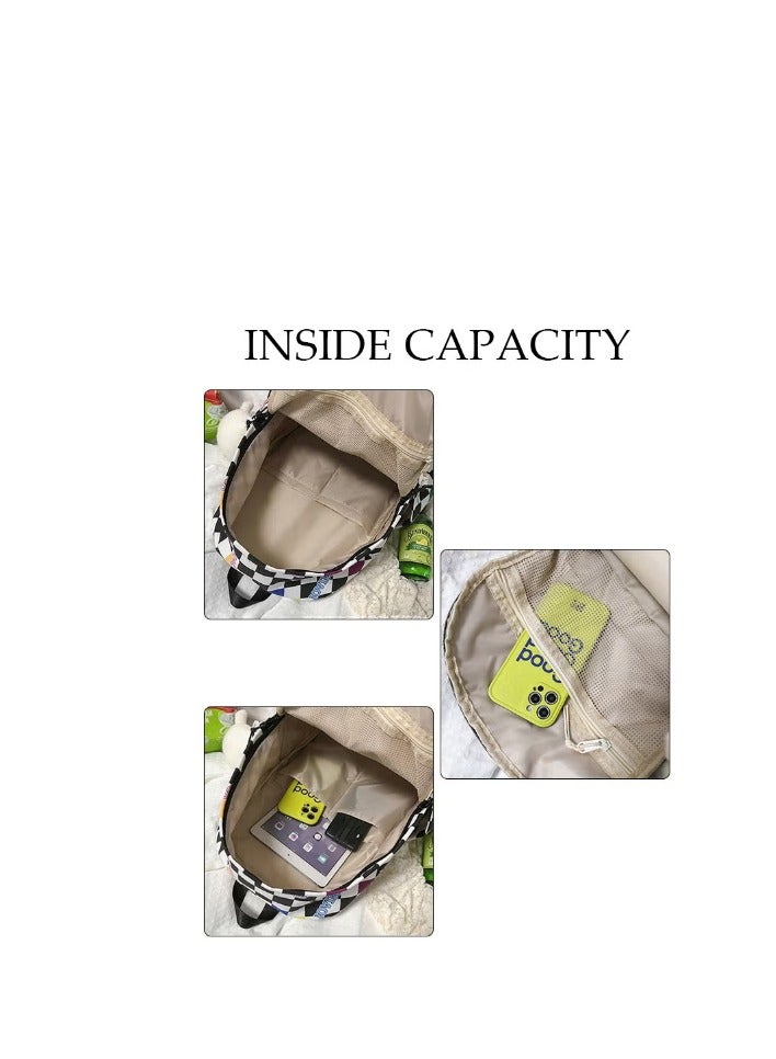 DUNISO Girl's School Backpack with Pencil Case Waterproof Book Bag with Compartments for Teen Girl - Image 5