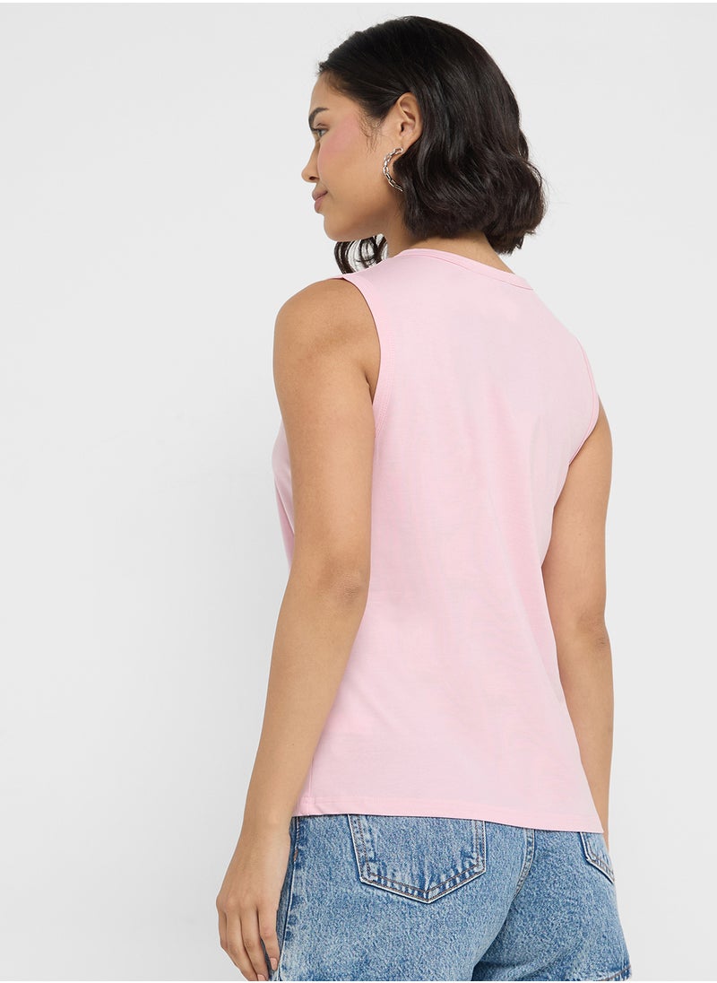 Ginger Basics - Relaxed Cotton Vest - Image 1