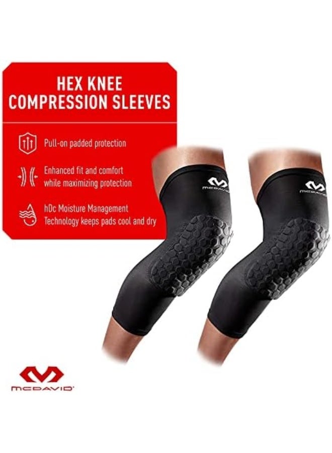 McDavid Hex Knee Pads Compression Sleeves - Image 2
