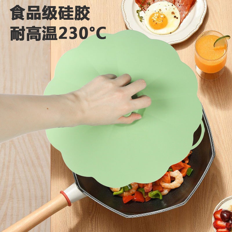 Silicone Fresh-Keeping Lid Five-Piece Silicone Fresh-Keeping Lid Silicone Vacuum Lid 5 Pack Silicone Sealing Lid Cup Lid - Image 5