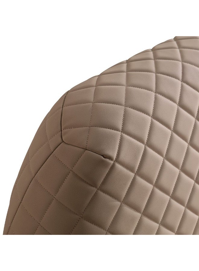 DANUBE HOME Michael 180x200 Upholstered King Bed  | Modern Design Wooden Double-Brown - Image 5