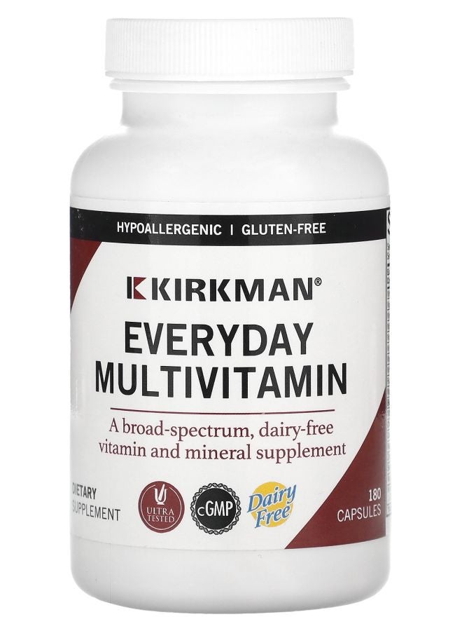 Kirkman Labs Everyday Multivitamin 180 Capsules