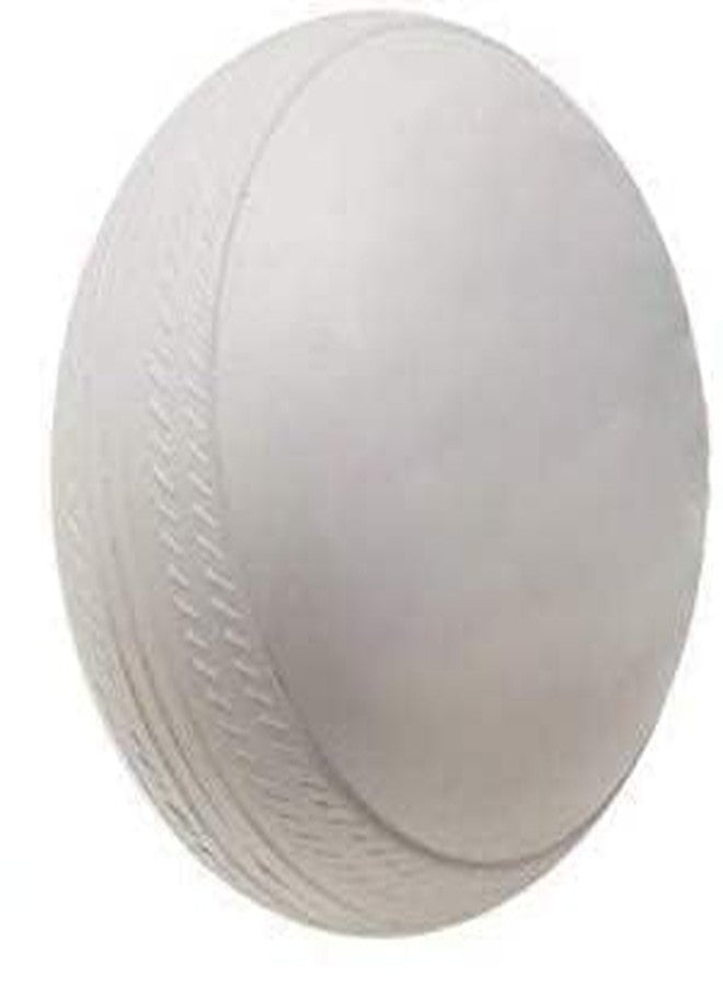 STEFFER 80 gm Heavy Plastic Cricket Training White Balls for Indoor and Outdoor Cricket Game (Pack of 6) - Image 5