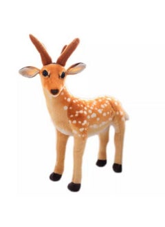 Tickles Standing Deer Soft Stuffed Plush Animals Toy For Kids Birthday Gift (Size: 40 Cm; Color: Brown)  - Image 1