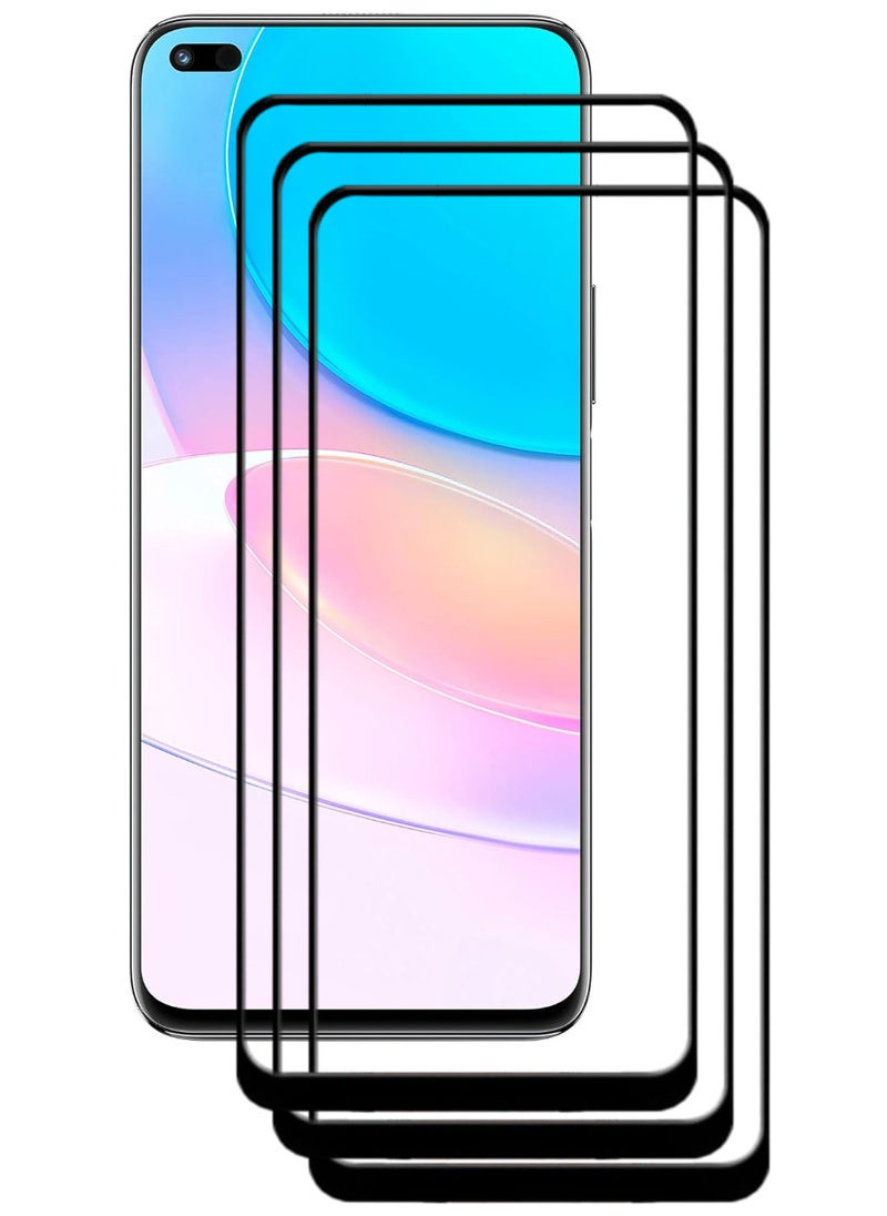 ACLIX 3 Pieces Antistatic ESD Dustproof Premium Quality High Definition Tempered Glass Screen Protector Designed For Huawei nova 8i - Image 1