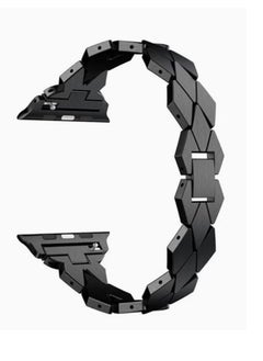 Y&D Upgraded Stainless Steel Link Replacement Band For Apple Watch Series 1/2/3 38mm Black  - Image 5