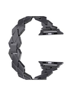 Y&D Upgraded Stainless Steel Link Replacement Band For Apple Watch Series 1/2/3 38mm Black  - Image 2