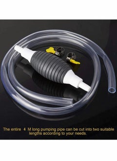 Excefore Car Fuel Transfer Pump, Portable Manual Car Fuel Transfer Pump, Gasoline Siphon Hose Siphon Hand Pump for Gasoline Oil Water, Transfer Siphon Pump  - Image 2