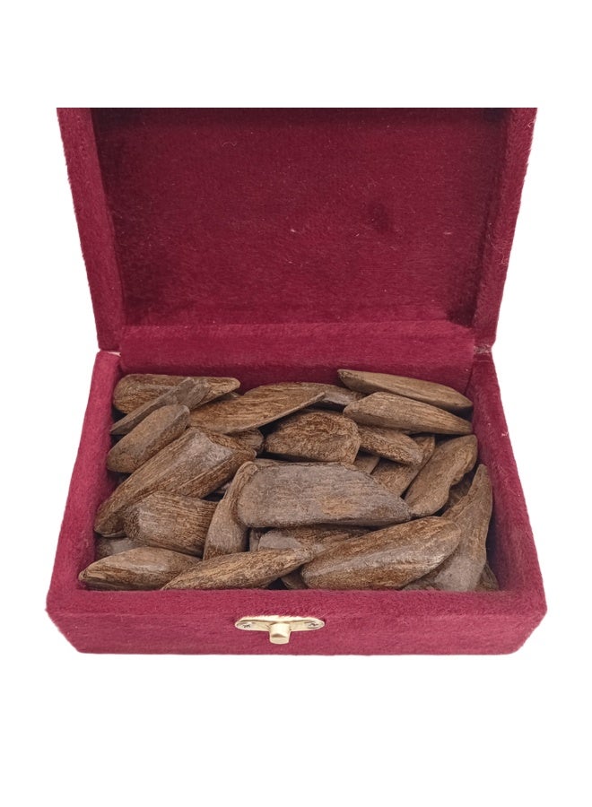 Akarm Akarim Maroki Royal Oud (Enhanced) - 1/8 Kg (125g) with Velvet Box - Image 1