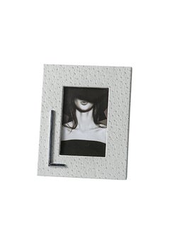 Karaca Light Grey Spotted Photo Frame 