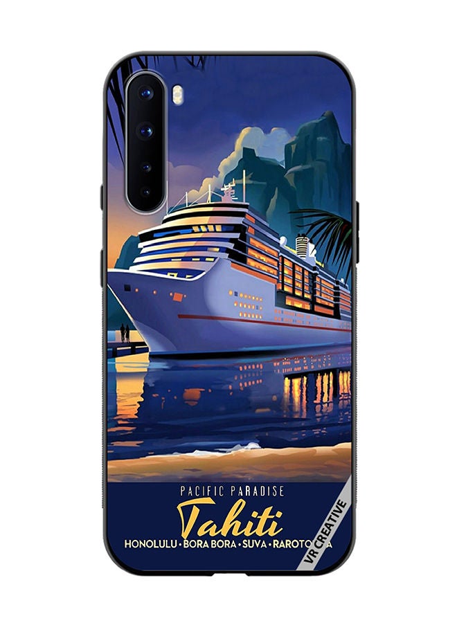 VR CREATIVE Protective Case Cover For OnePlus Nord Pacific Paradise Design Multicolour - Image 1