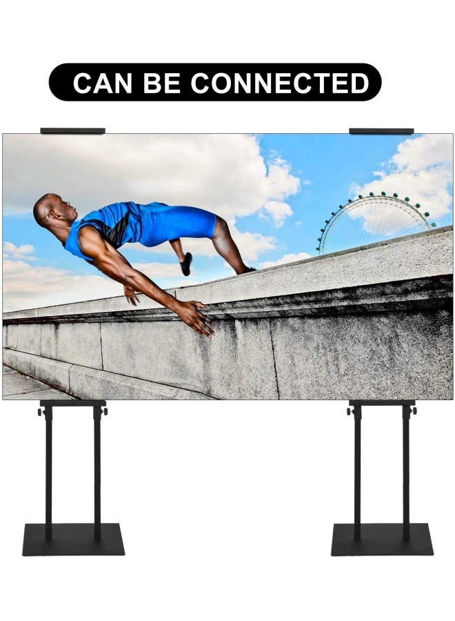 GUOHONG Poster Stand for Display Pedestal Sign Stand Adjustable Floor Standing Sign Holder Heavy Duty Banner Stand with Base Height Up to 75 inch Double-Sided for Board  Foam Sign 75in - Image 3