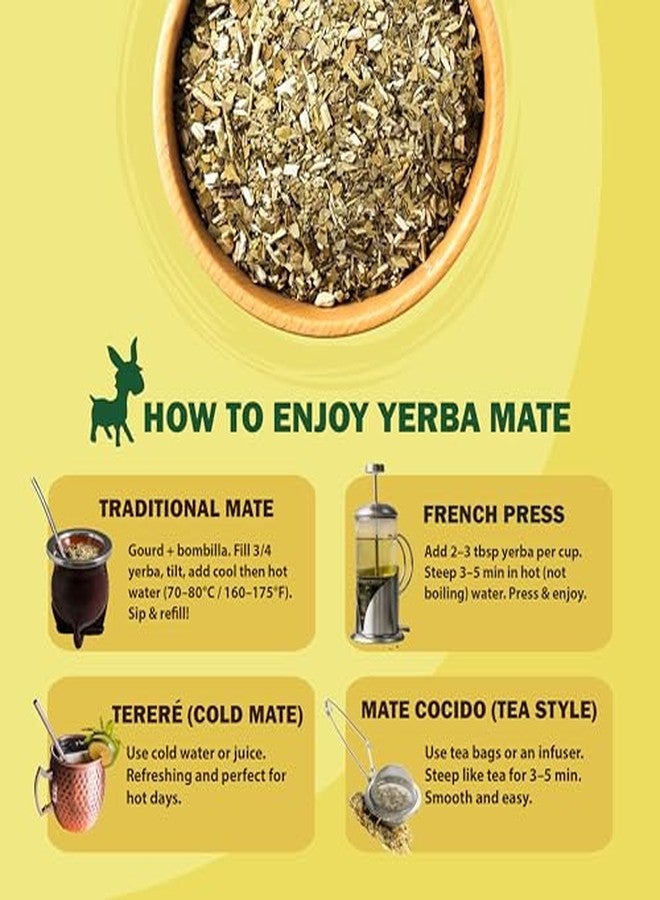 CACHAMATE Yerba Mate con Mezcla de Hierbas 500 gr. - 2 Pack / Yerba Mate Tea with Herbal Blend 1.1 lbs. - 2 Pack - Image 4