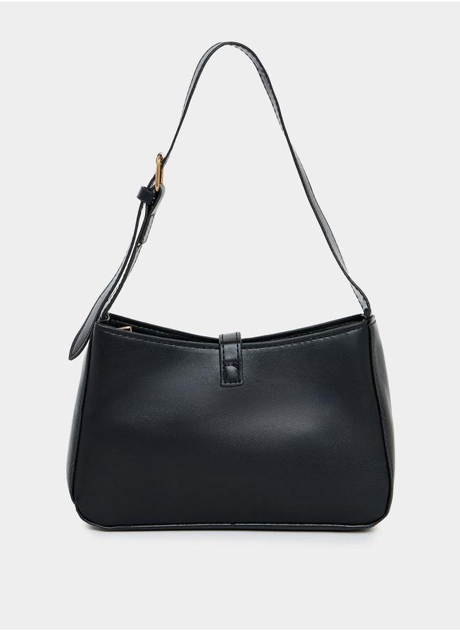 Styli Buckle Shoulder Bag with Adjustable Strap  - Image 2