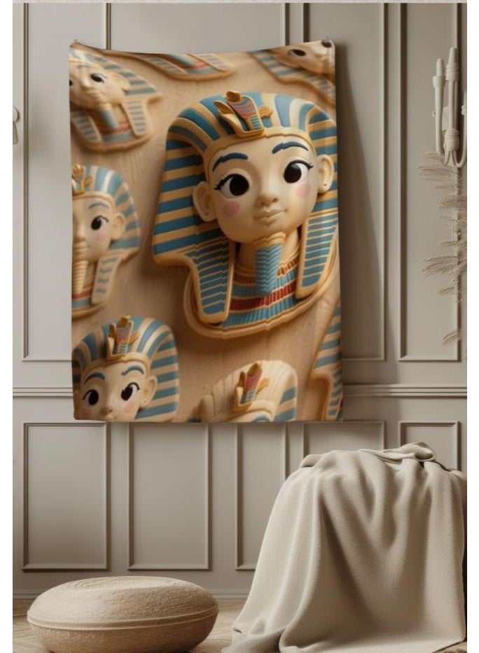 عام بطانية رقيقة من الفانيلا الكرتونية للأطفال والرضع (دافئة ومريحة، ومناسبة للنوم والألعاب) 70 سم * 100 سم - Image 2